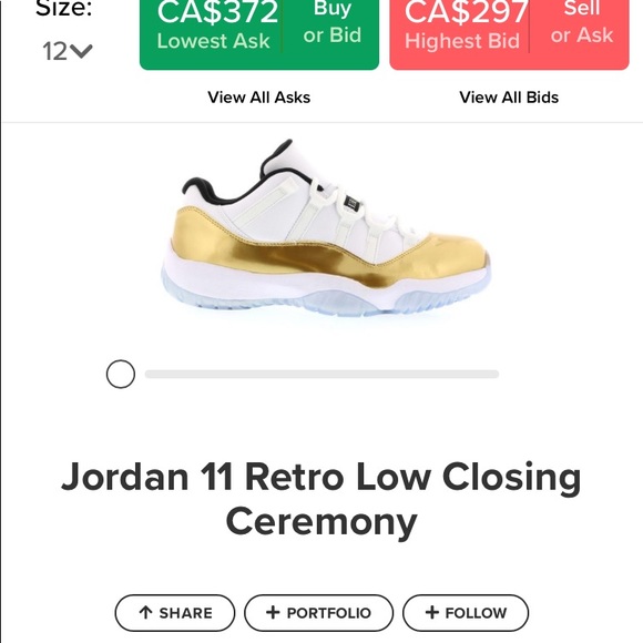 Jordan 11 low closing ceremonies DEADSTOCK - Picture 11 of 13